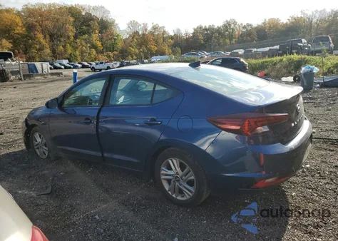 2020 Hyundai Elantra Sel from USA, damaged, VIN 5NPD84LF1LH546542